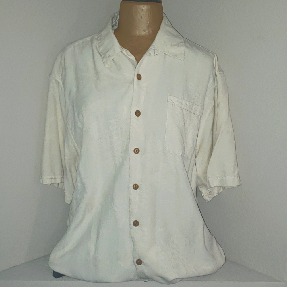 JAMAICAJAXX CABANA SHIRT. SZ LARGE